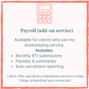 Paylroll (add-on) services